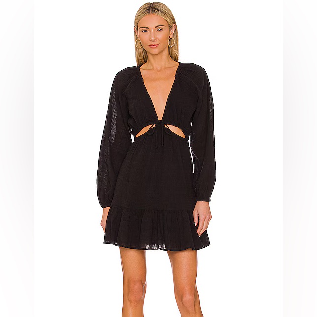 L*Space Feelin' Fine Coverup Dress Black